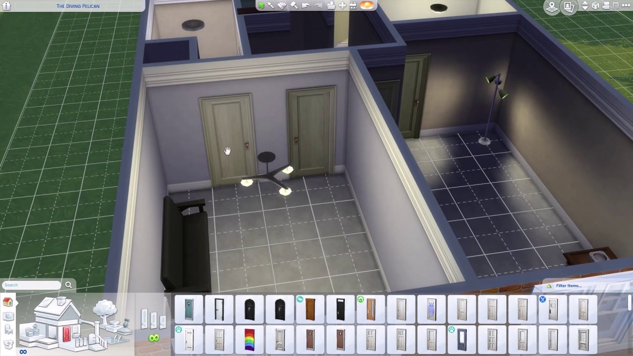 I built my IRL house in The Sims 4 - YouTube
