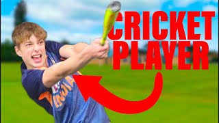 Cricketer Tries Baseball For The FIRST Time…