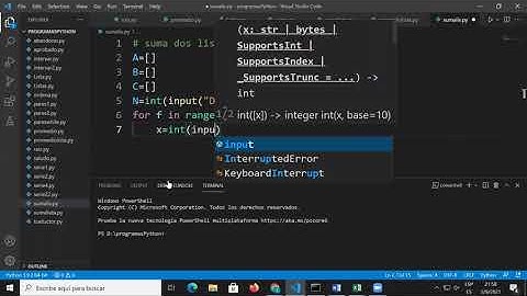 Python: Suma de vectores con listas
