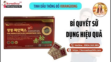 5 Cách Hướng Dẫn Sử Dụng Tinh Dầu Thông Đỏ Kwangdong Hàn Quốc Hiệu Quả Nhất.
