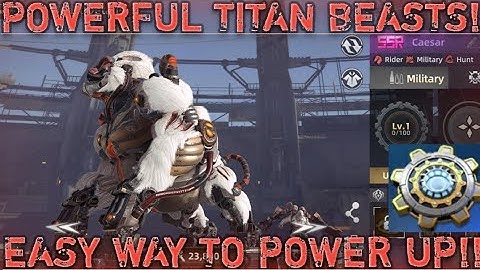 MECHA DOMINATION RAMPAGE: LETS OVERPOWER OUR BEASTS 100% FREE TO PLAY! EASY METHOD!