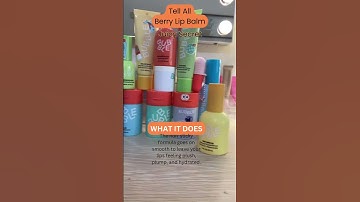 Thumbnail of Tell all juicy secret berry lip balm for YOUR lips!💋🍓 @bubbleskincare #bubbleambassador