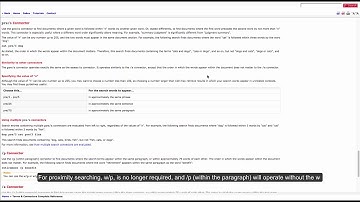 Lexis Advance Tutorial: Using Connectors