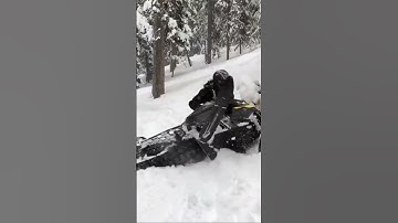 Snowmobile 👍#shorts #skidoo #polaris #snowmobile #backcountry #braap #sled #sledding #snowmobiling