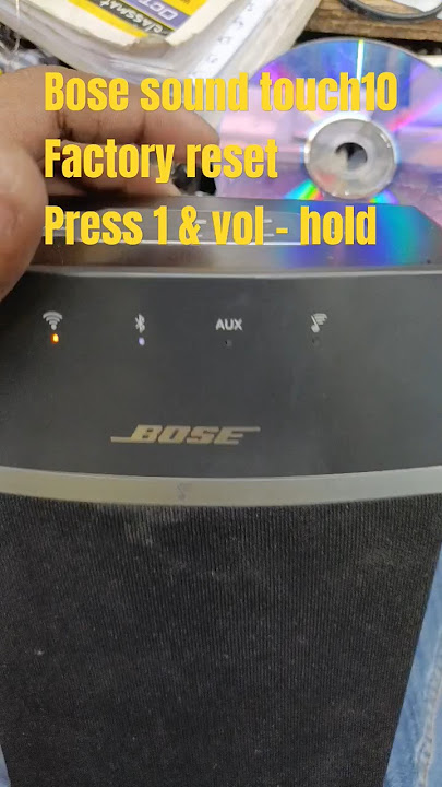 Bose sound touch10#factory reset by speaker repair#Mr.service