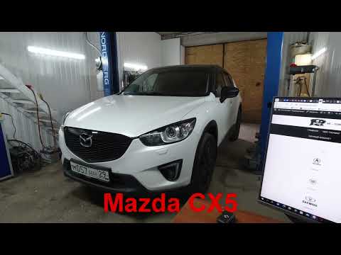 Mazda CX5  Удаление катализатора