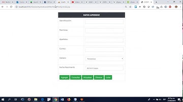 Aplicación Web en Java CRUD a Base de Datos MYSQL