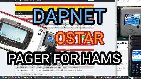 OSTAR-DAPNET FULL SET UP -POCSAG