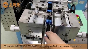 WS 586W  Label Cutting Machine  - End Fold , Large Size