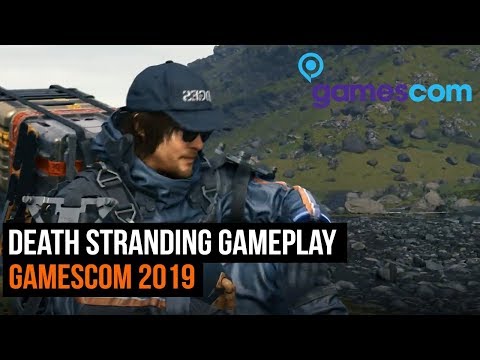 Death Stranding Gameplay - Gamescom 2019