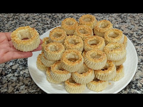 احترفي مهنة الحلويات خدمي من دارك وعمري بزطامك الكعك او الكعك الرباطي باللوز حلويات الزمن الجميل