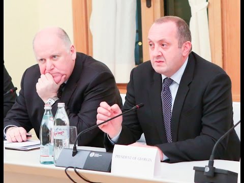 პრეზიდენტის შეხვედრა ეუთო-ს მუდმივ წარმომადგენლებთან