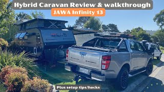 Hybrid Caravan Review and Walkthrough- Jawa Infinity 13. ***Plus camping setup tips*** screenshot 1