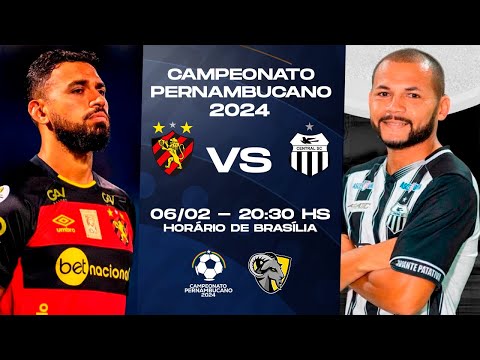 SPORT X CENTRAL | CAMPEONATO PERNAMBUCANO | AO VIVO E COM IMAGENS