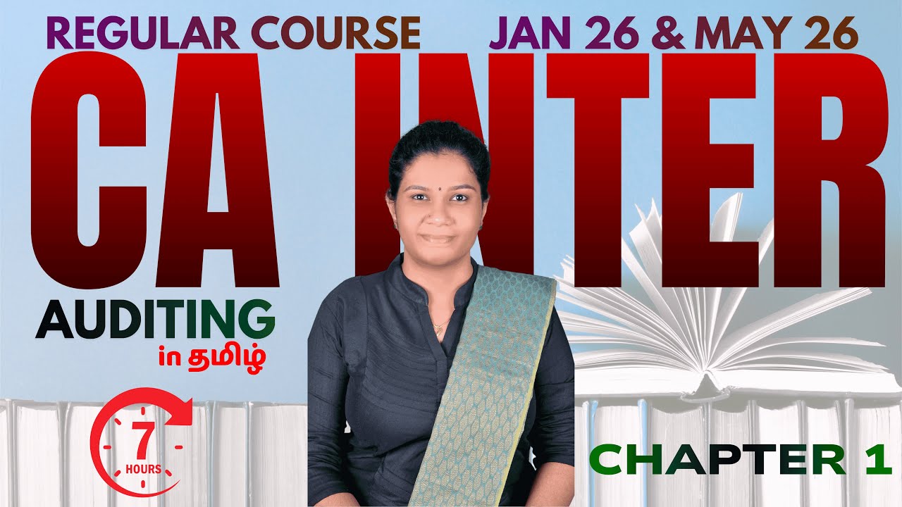 CA Inter Auditing | Chapter 1 | Regular Course | FULL CLASS in 7 hours ...