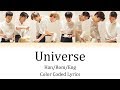 EXO - Universe Color Coded Lyrics