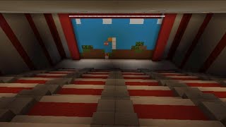 Working Cinema in Minecraft PE (Command Block Creations) Old World