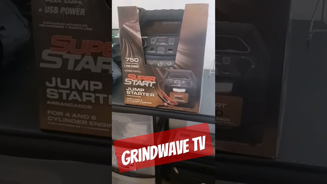 YouTubeでGet a portable jump starter for your car 🚗 battery if you don't have one! #safety #jumpstarterを視聴