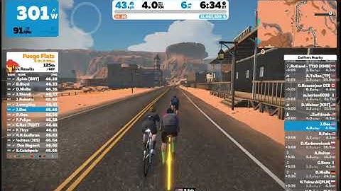 Quick bike change in Zwift