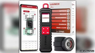 2025 LAUNCH X431 ITPMS Car Tire Pressure Diagnostic Tool Relearn Active Program 315433Mhz Sensor fo