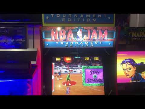 Restoring a Costco's NBA JAM Arcade1up display unit from Colorado's Digital Distraction