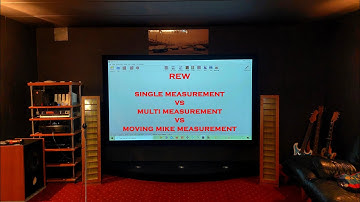 REW single measurement vs  multiple measurements vs moving microphone measurement