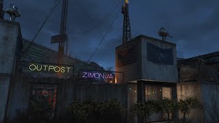 Outpost Zimonja - Totally Vanilla Gamings Full Settlement Tour - Low Tech (No Mods)