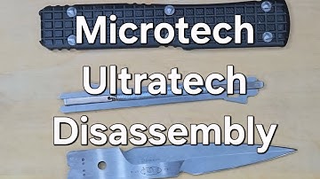 How to disassemble and reassemble a Microtech Ultratech 