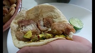 Tacos de migajas, comida para 4 personas con 100 pesos