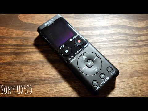 Recorder Review| Sony ICD-UX570 Voice Recorder