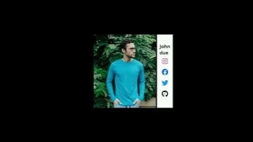 Profile card hover effect using html and CSS. #html_css #shortsvideo #viralvideo
