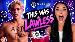 SB19 OFFLINETV FEAR PONG… THINGS GOT WILD 😭| REACTION