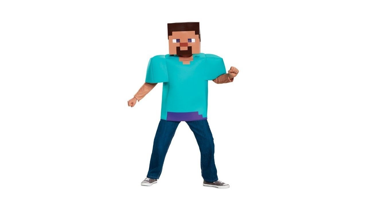 64 bits 32 bits 16 bits 8 bits 4 bits 2 bits 1 bit - Minecraft Steve ...