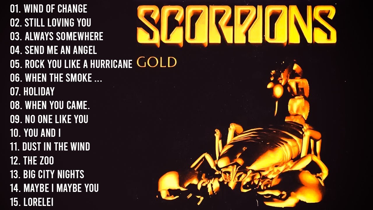 Scorpions Gold Greatest Hits Album  Best of Scorpions  Scorpions Playlist 2023