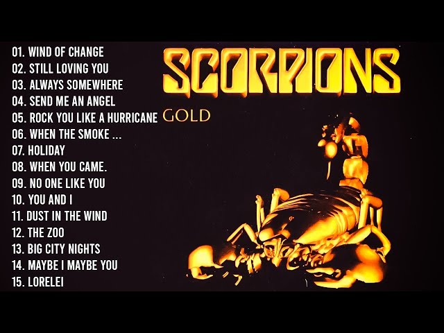 Scorpions Gold Greatest Hits Album | Best of Scorpions | Scorpions Playlist 2023 class=