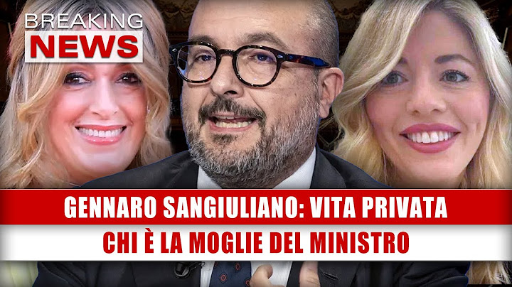 Gennaro Sangiuliano, Vita Privata: Chi È La Moglie Del Ministro!