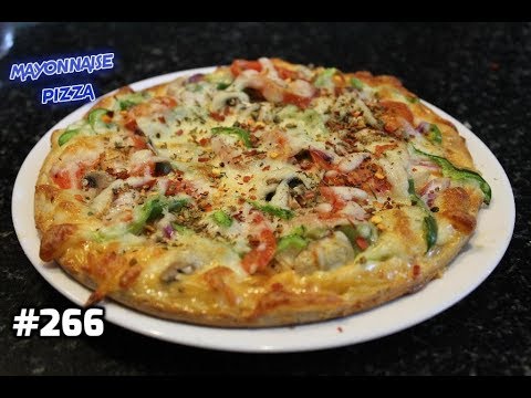 Domino&rsquo;s se bhi acha pizza bnaye ghar par Farmhous Pizza||Mayonnaise cheese burst pizza ||