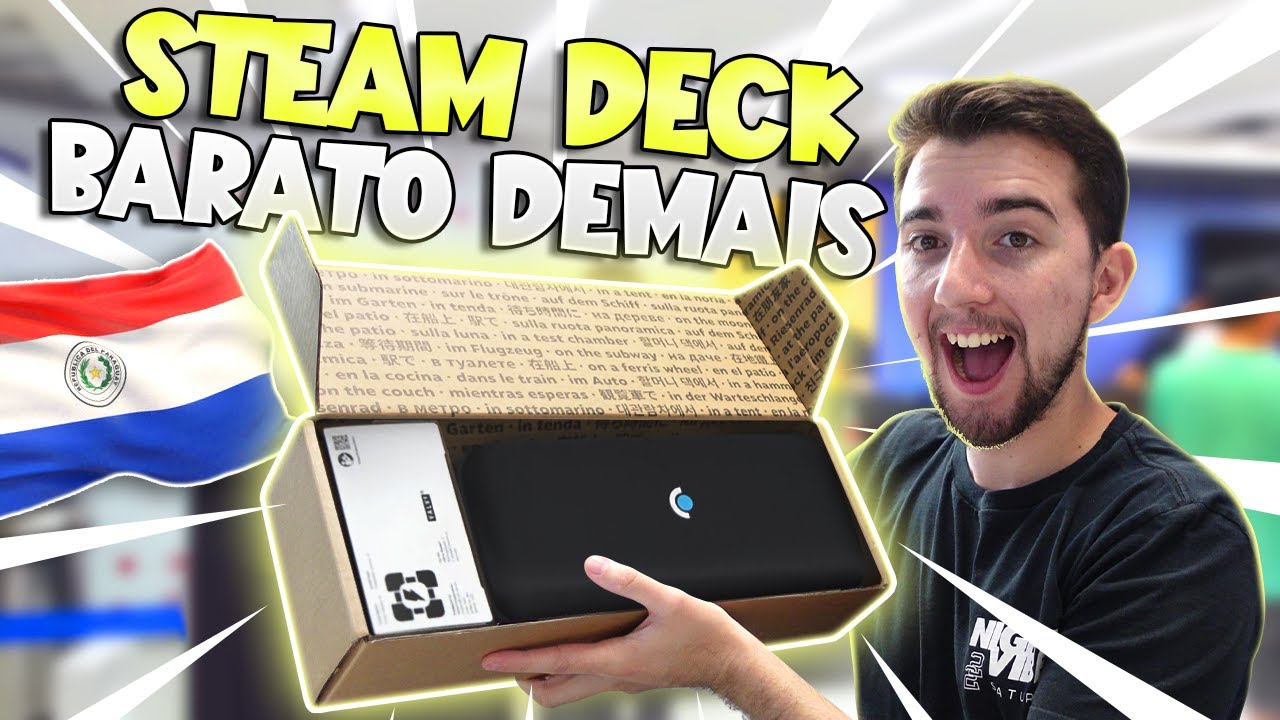 steam deck no Paraguai - Atacado Games - Paraguay