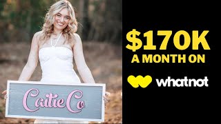 Meet the Reseller Selling Over $170k a month on Whatnot @caitieco