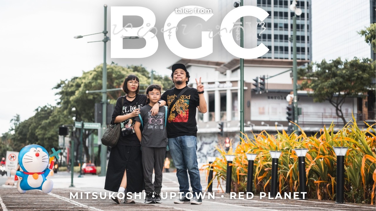 Philippines Travel Vlog | A Day in Uptown BGC | Mitsukoshi, Uptown Mall, Red Planet Hotel
