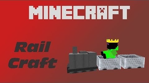 Minecraft Mod Review: Railcraft - Basics & How To Use The Steam Locomotive!