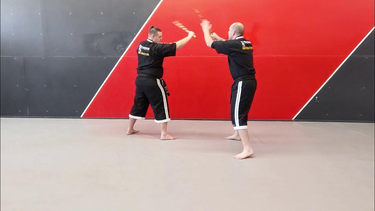 Kali stick 8 Count checking with counters YouTube