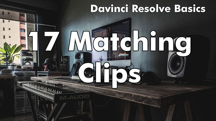 Davinci resolve studio 15 ไม ม เส ยง