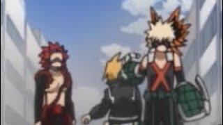 bakugou says kirishima and kaminari are NOT 🙅 extras