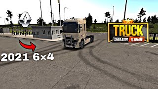 TRUCK SIMULATOR ULTIMATE| jugando con el renault 2021 6×4