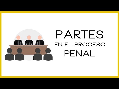 PARTES en el Proceso PENAL Español Partes esenciales en el proceso penal: ¿quiénes intervienen?