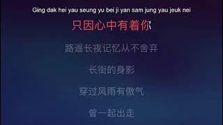 [Karaoke   Pinyin] 甘心替代你  鄭伊健伴奏版 (Willing To Replace You) OST 反黑路人甲 Quái Kiệt Siêu Hạng