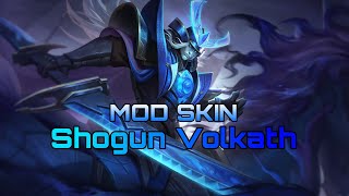 เเจกรวว Mod Skin Shogun Volkath 1.49.1