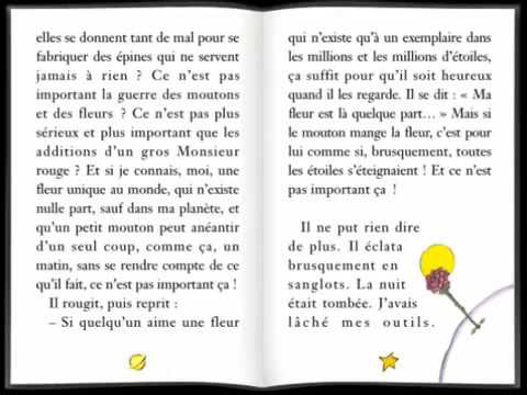 Le Petit Prince chapitres 7 et 8 - YouTube
