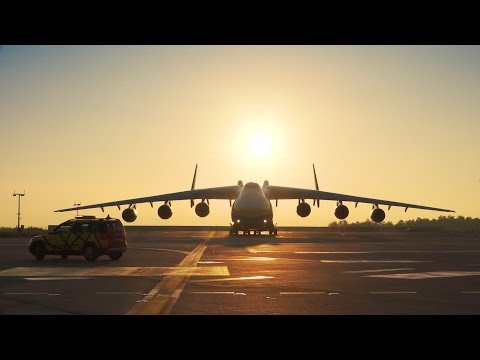 Antonov An-225 v Praze (DOKUMENT)